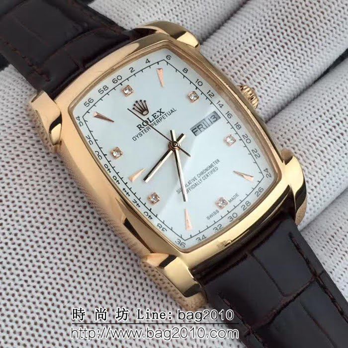 勞力士ROLEX 316L精鋼表殼 全自動機械 時尚男士腕表 WSS1007